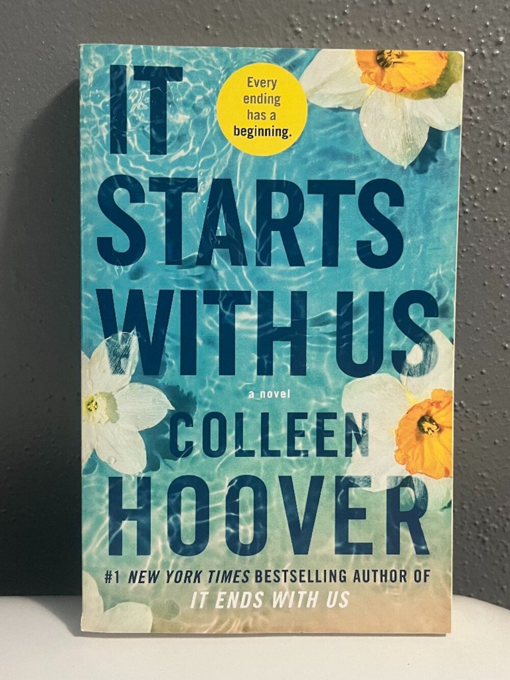 It Starts with Us - Colleen Hoover - Paperback Novel - LIKE NEW